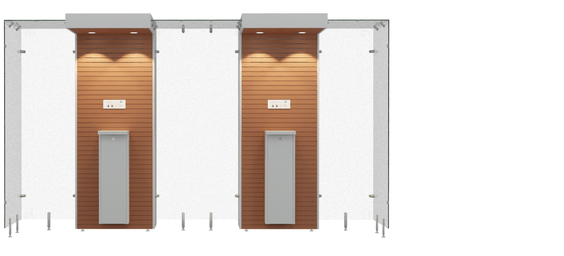 Smoking Cabin 2SP160 by Smoke Solution Smoking Cabin 2SP160 by Smoke Solution